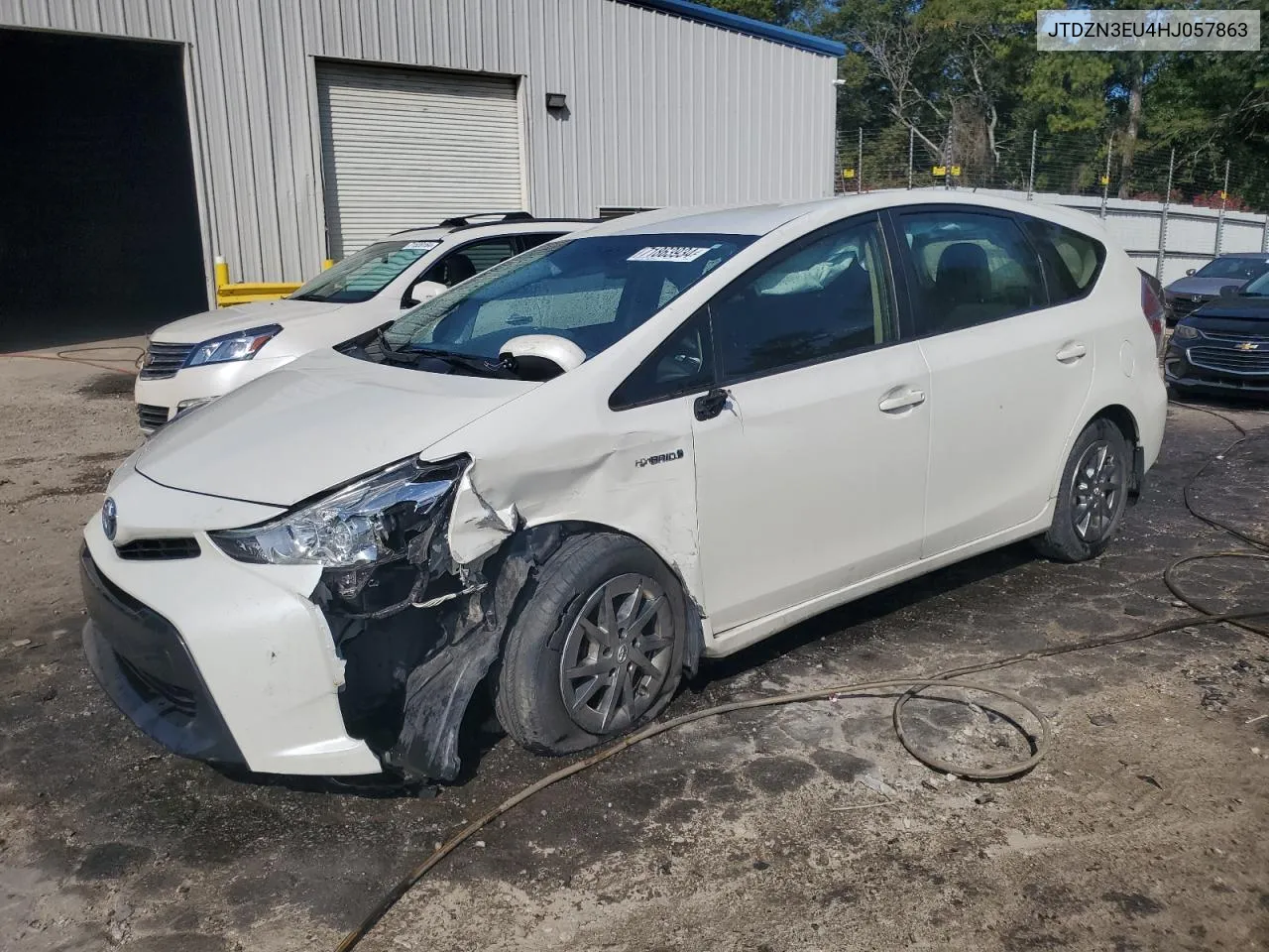 2017 Toyota Prius V VIN: JTDZN3EU4HJ057863 Lot: 71863934