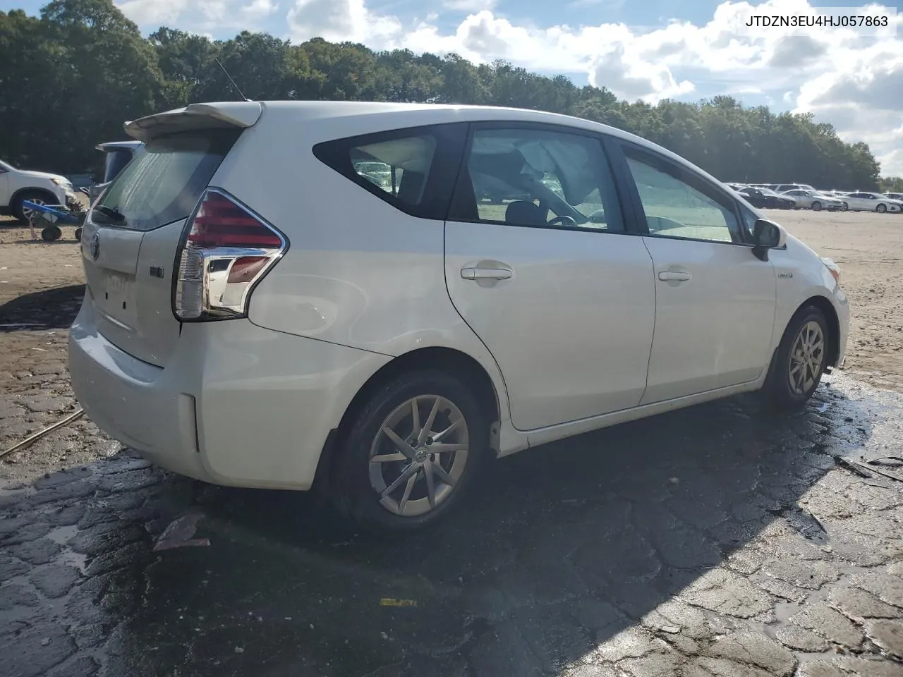 2017 Toyota Prius V VIN: JTDZN3EU4HJ057863 Lot: 71863934