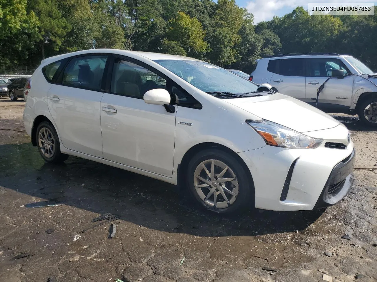 2017 Toyota Prius V VIN: JTDZN3EU4HJ057863 Lot: 71863934