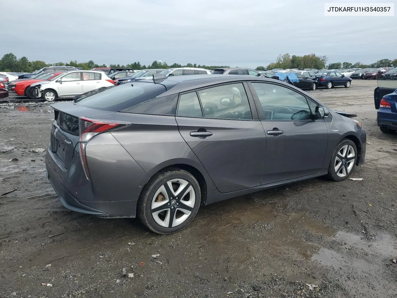 2017 Toyota Prius VIN: JTDKARFU1H3540357 Lot: 71959234