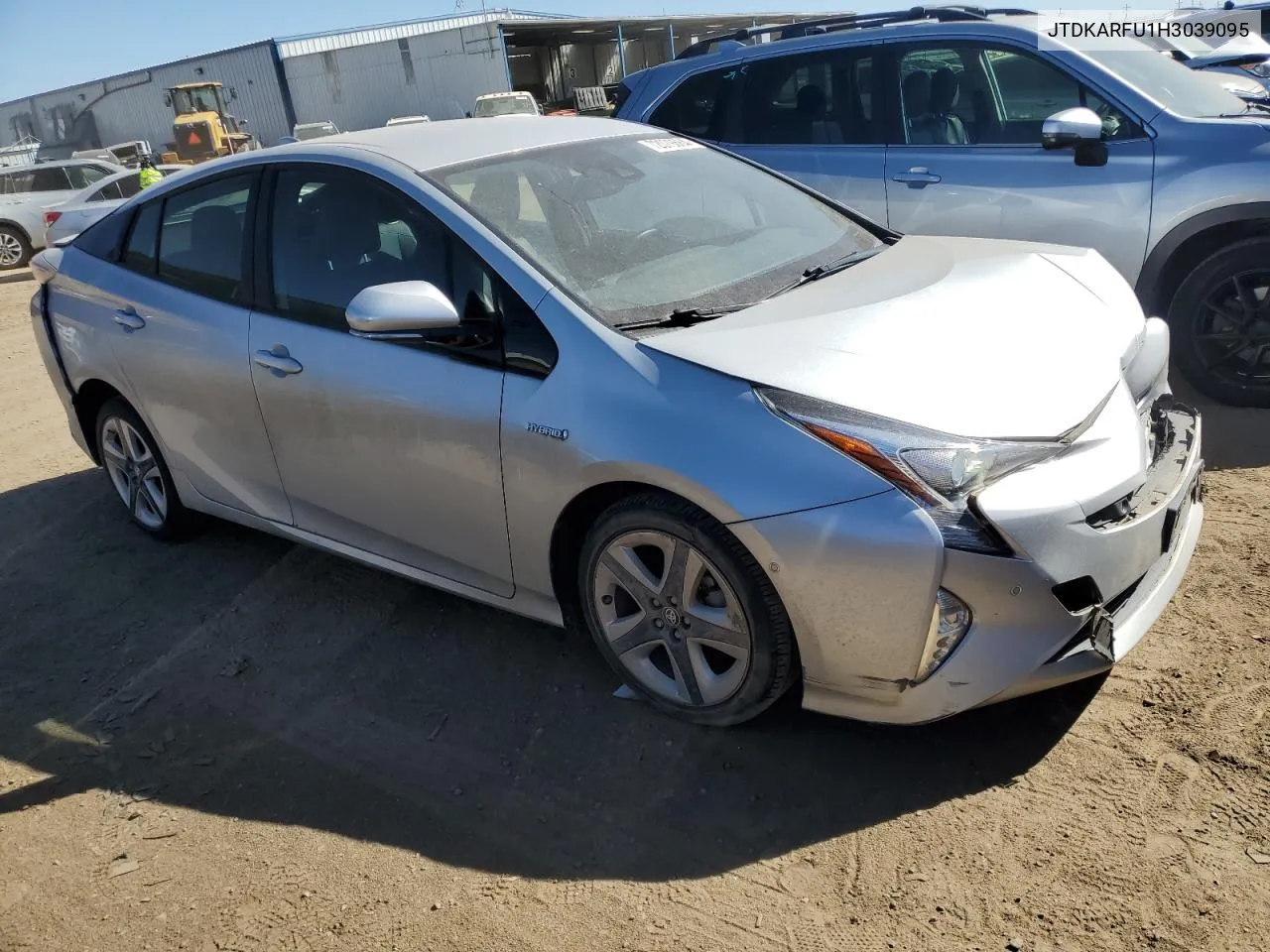 2017 Toyota Prius VIN: JTDKARFU1H3039095 Lot: 72079664