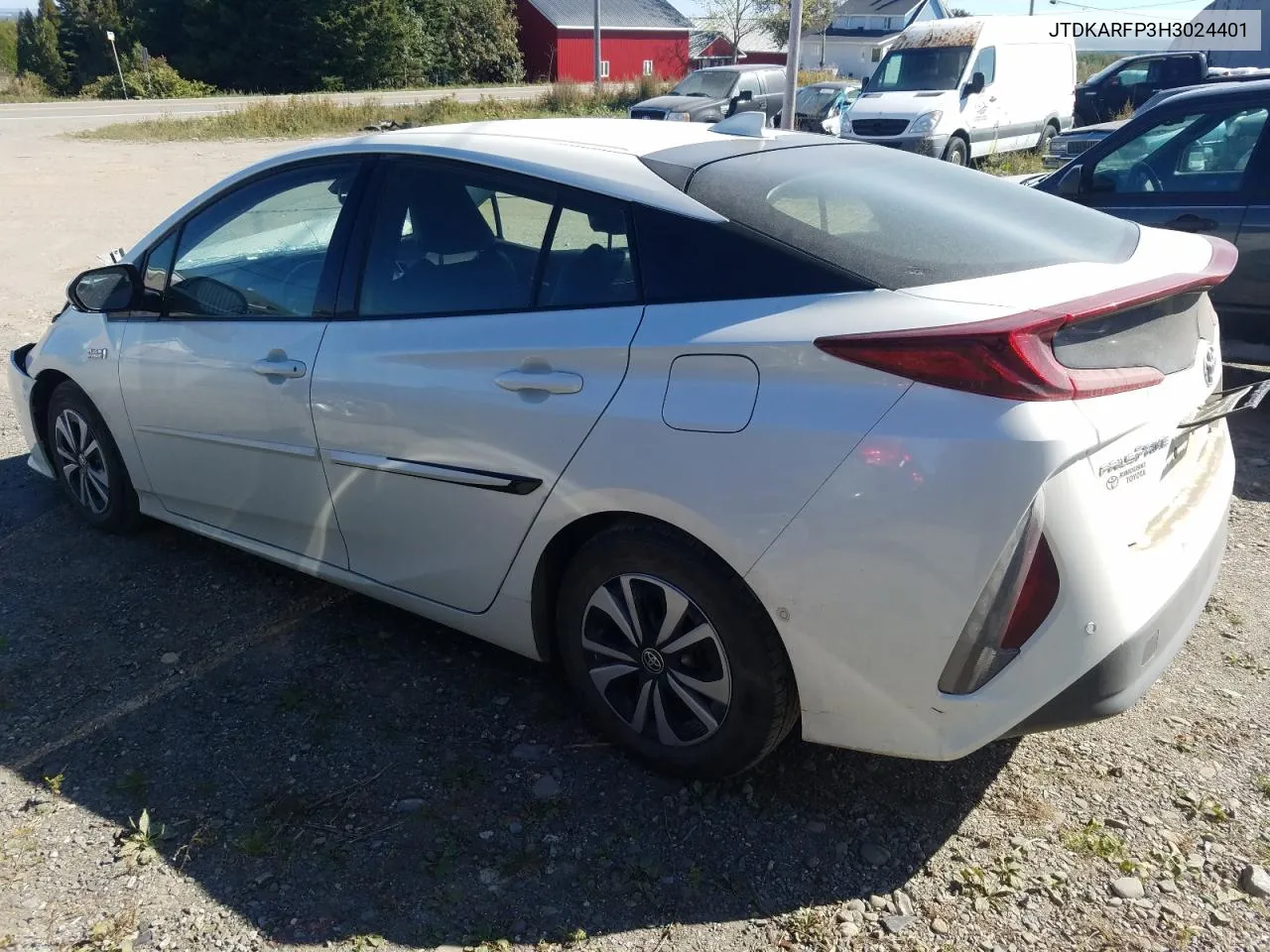 2017 Toyota Prius Prime VIN: JTDKARFP3H3024401 Lot: 72261624