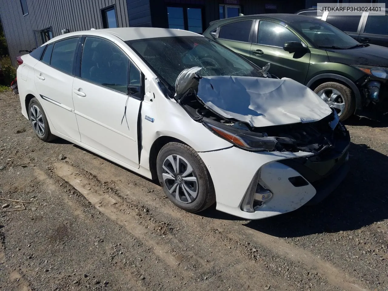 2017 Toyota Prius Prime VIN: JTDKARFP3H3024401 Lot: 72261624