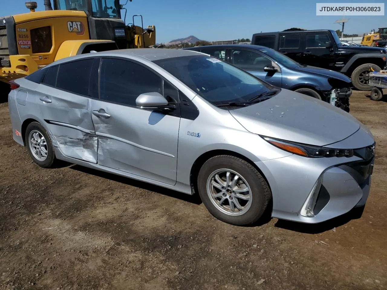 2017 Toyota Prius Prime VIN: JTDKARFP0H3060823 Lot: 72589284