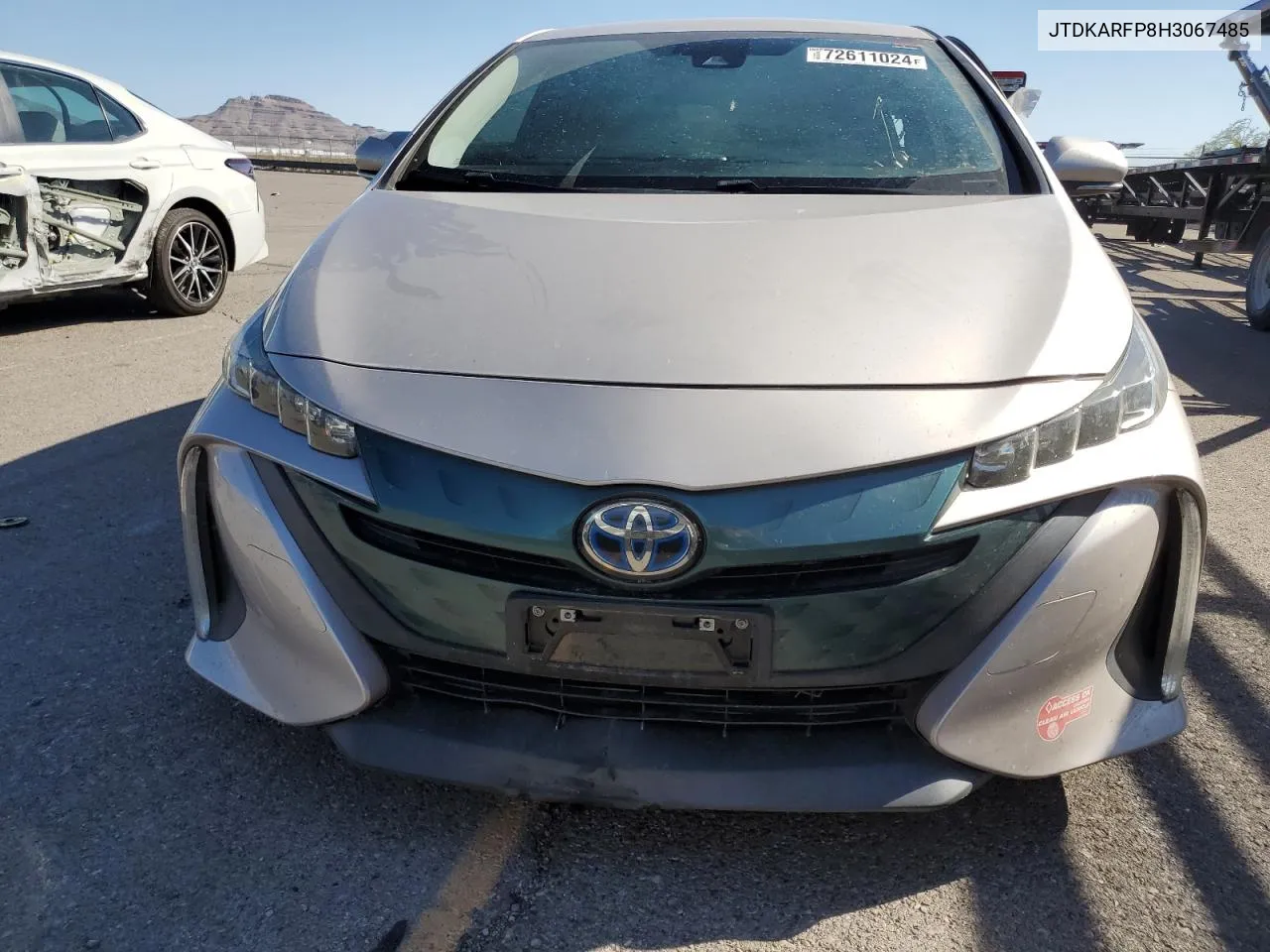 2017 Toyota Prius Prime VIN: JTDKARFP8H3067485 Lot: 72611024