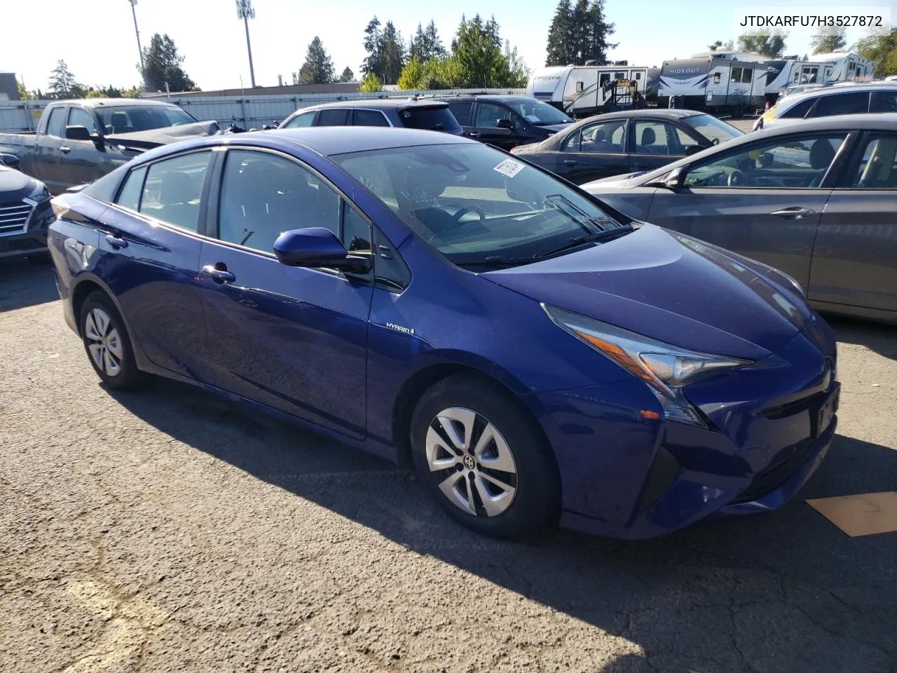 2017 Toyota Prius VIN: JTDKARFU7H3527872 Lot: 72735134