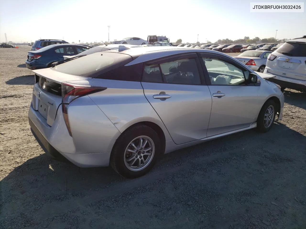 2017 Toyota Prius VIN: JTDKBRFU0H3032426 Lot: 72862034