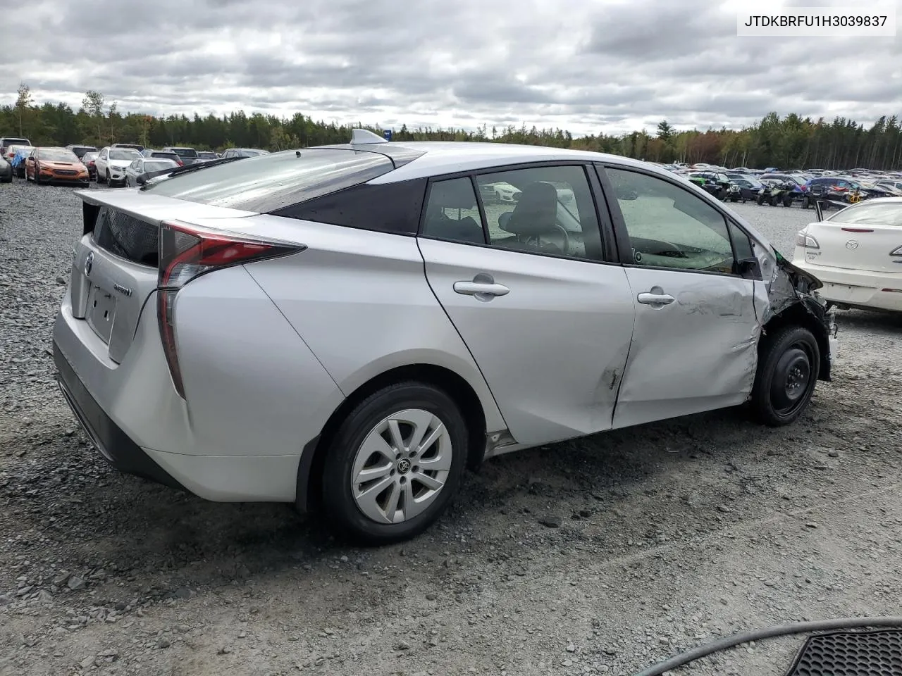 JTDKBRFU1H3039837 2017 Toyota Prius