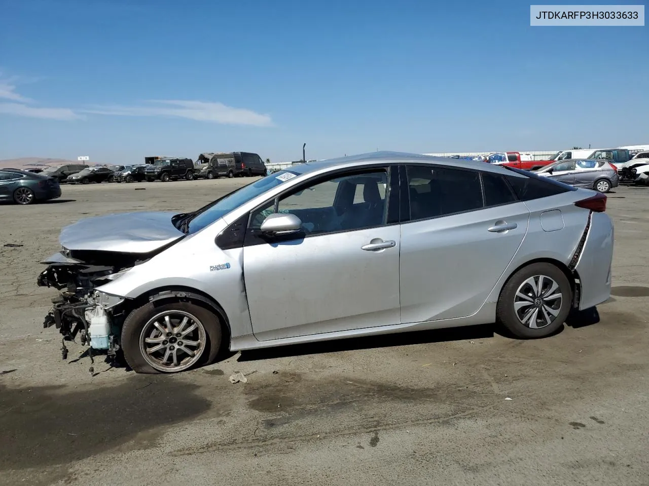 2017 Toyota Prius Prime VIN: JTDKARFP3H3033633 Lot: 72924514