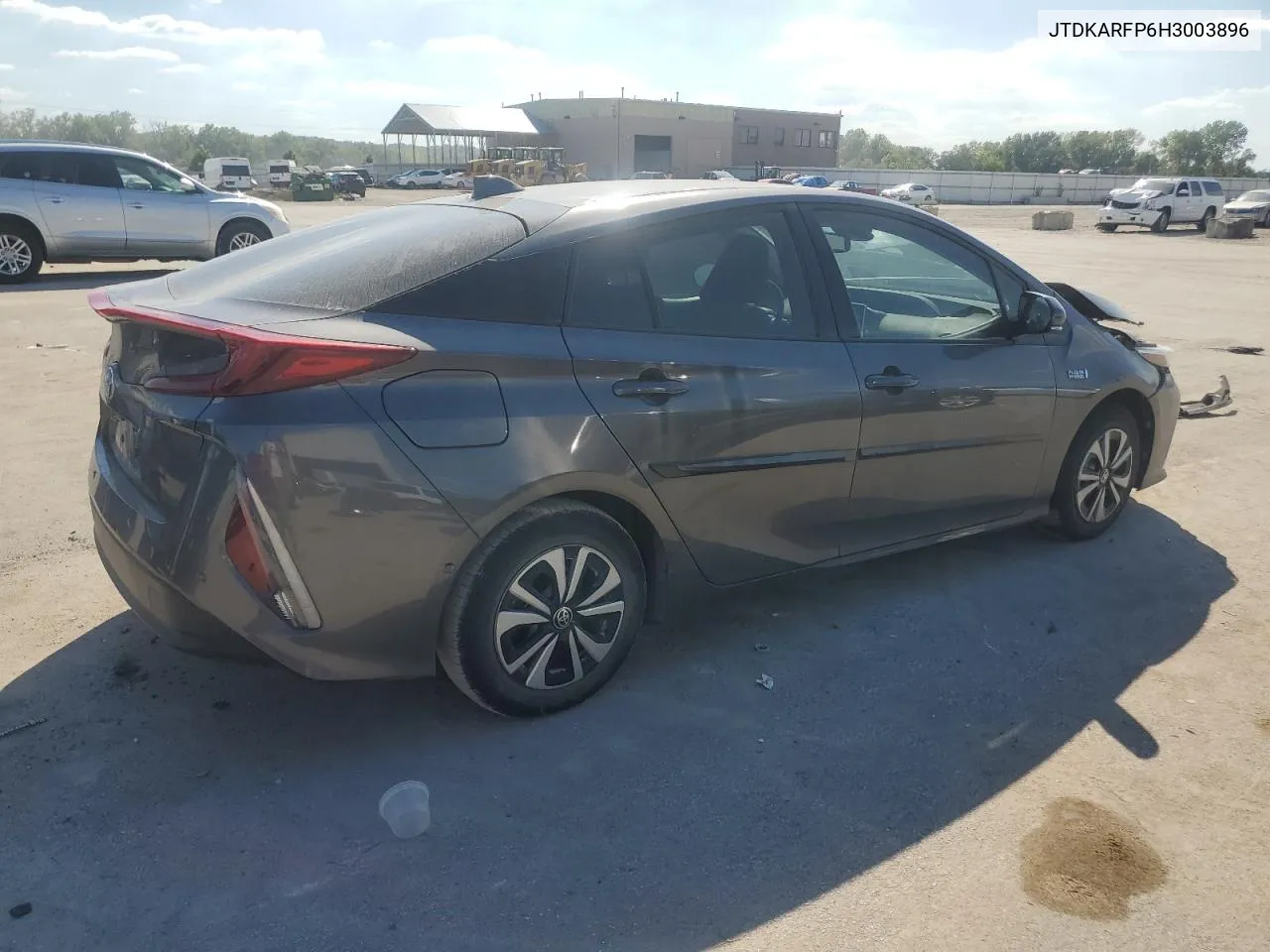 2017 Toyota Prius Prime VIN: JTDKARFP6H3003896 Lot: 72931524