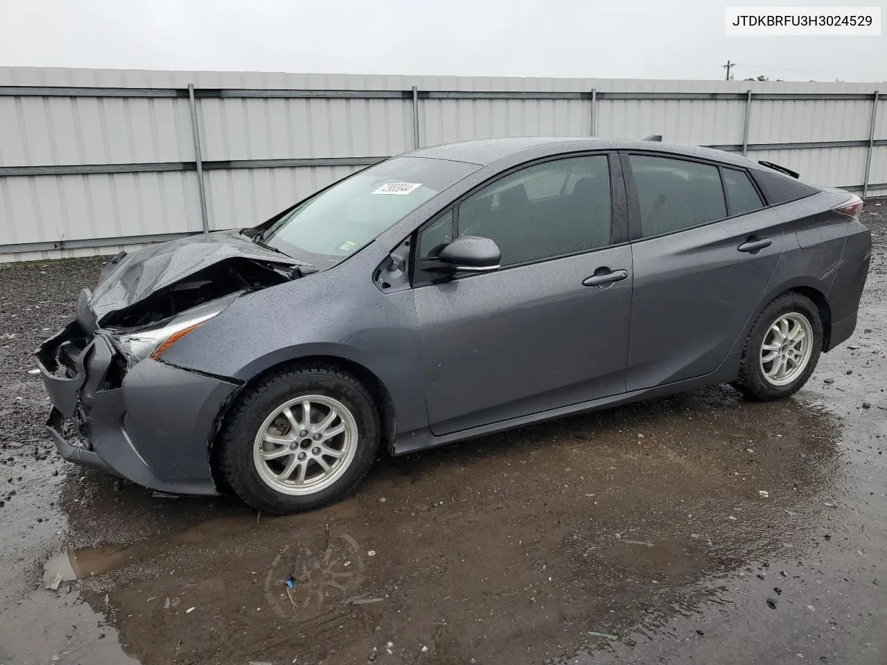 2017 Toyota Prius VIN: JTDKBRFU3H3024529 Lot: 72983044