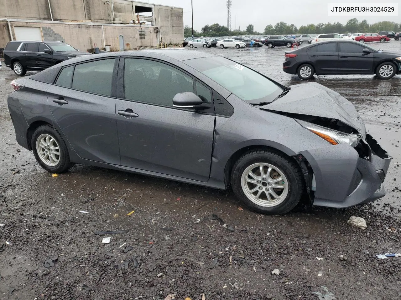 2017 Toyota Prius VIN: JTDKBRFU3H3024529 Lot: 72983044