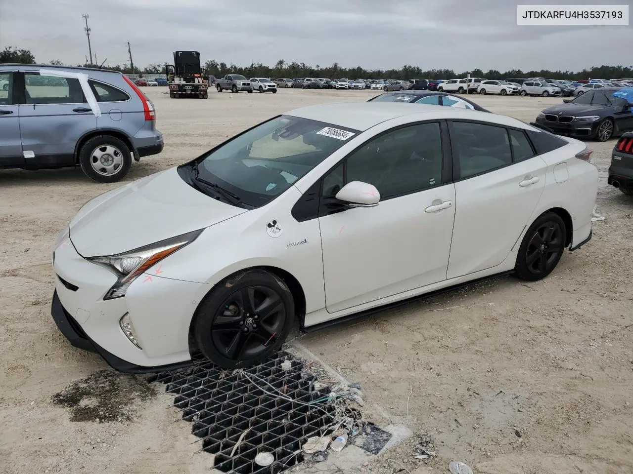 2017 Toyota Prius VIN: JTDKARFU4H3537193 Lot: 73086684