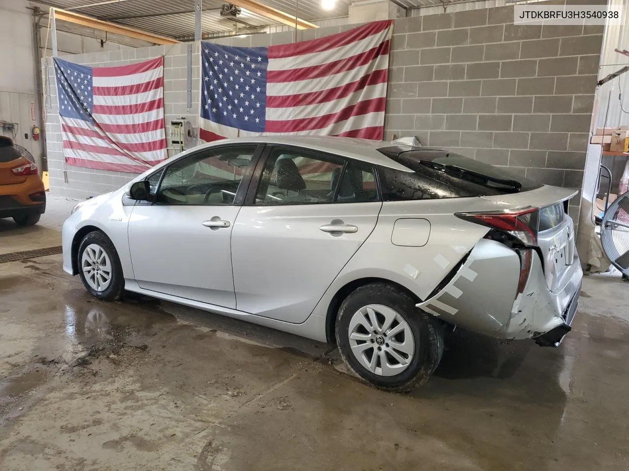 2017 Toyota Prius VIN: JTDKBRFU3H3540938 Lot: 73200174