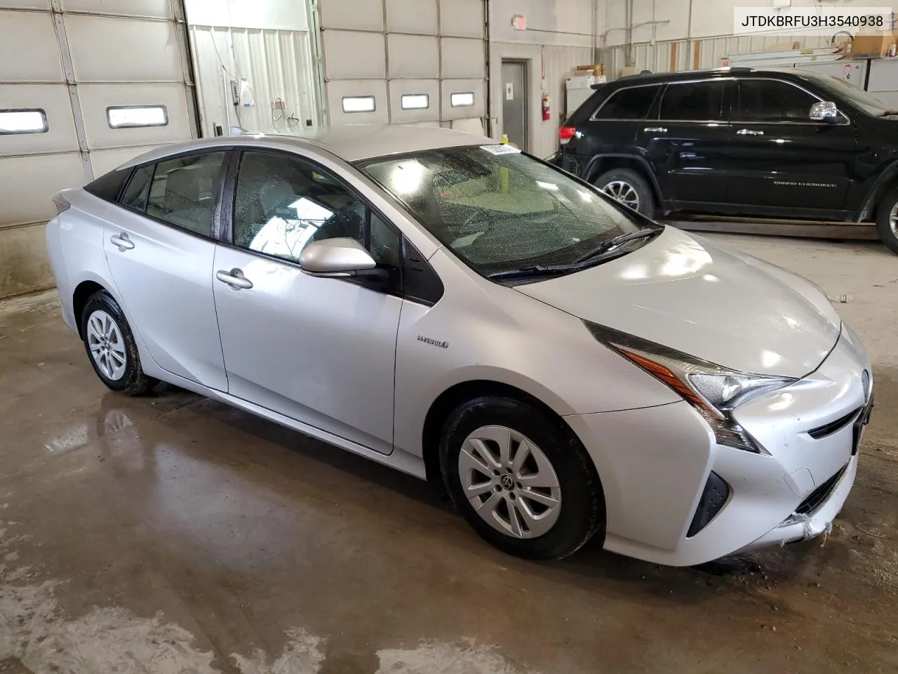 2017 Toyota Prius VIN: JTDKBRFU3H3540938 Lot: 73200174