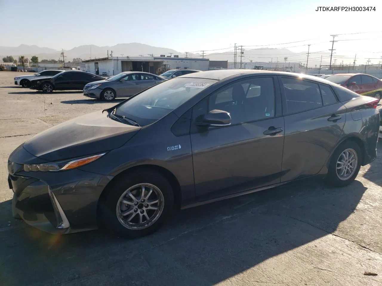 2017 Toyota Prius Prime VIN: JTDKARFP2H3003474 Lot: 73398364