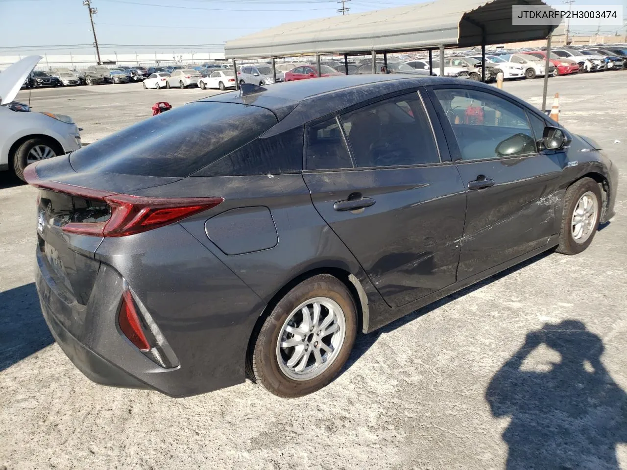 2017 Toyota Prius Prime VIN: JTDKARFP2H3003474 Lot: 73398364