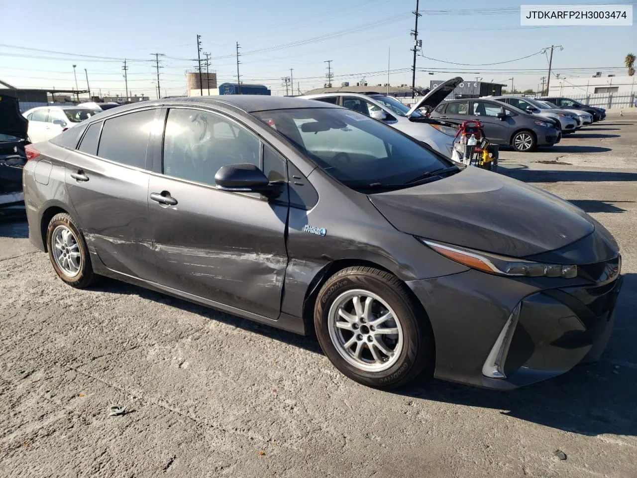 2017 Toyota Prius Prime VIN: JTDKARFP2H3003474 Lot: 73398364