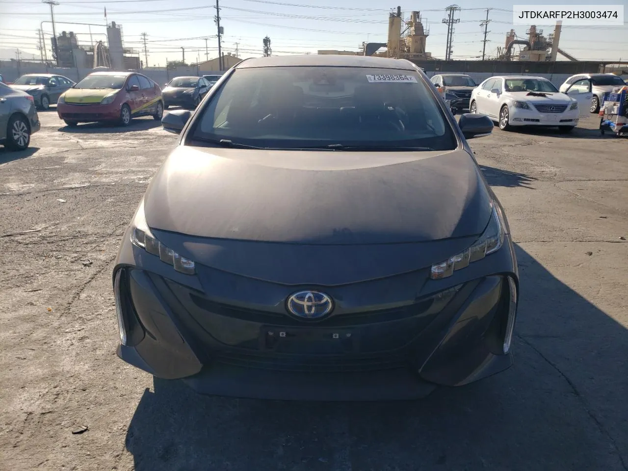 2017 Toyota Prius Prime VIN: JTDKARFP2H3003474 Lot: 73398364