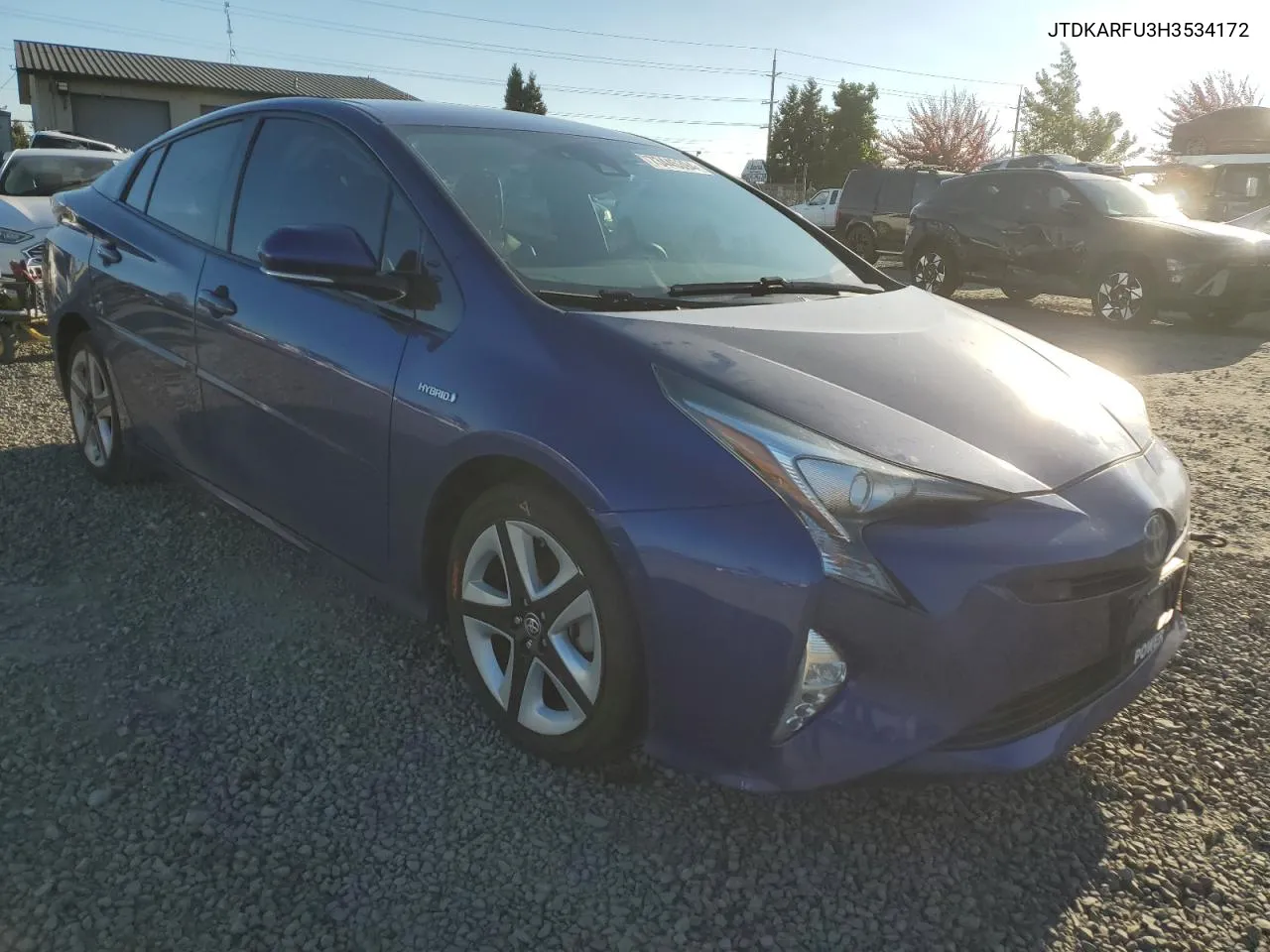 2017 Toyota Prius VIN: JTDKARFU3H3534172 Lot: 73445394