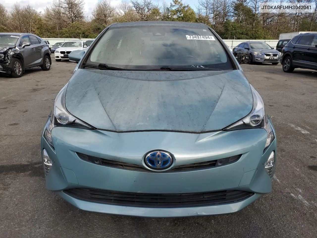 2017 Toyota Prius VIN: JTDKARFU4H3042041 Lot: 73497494