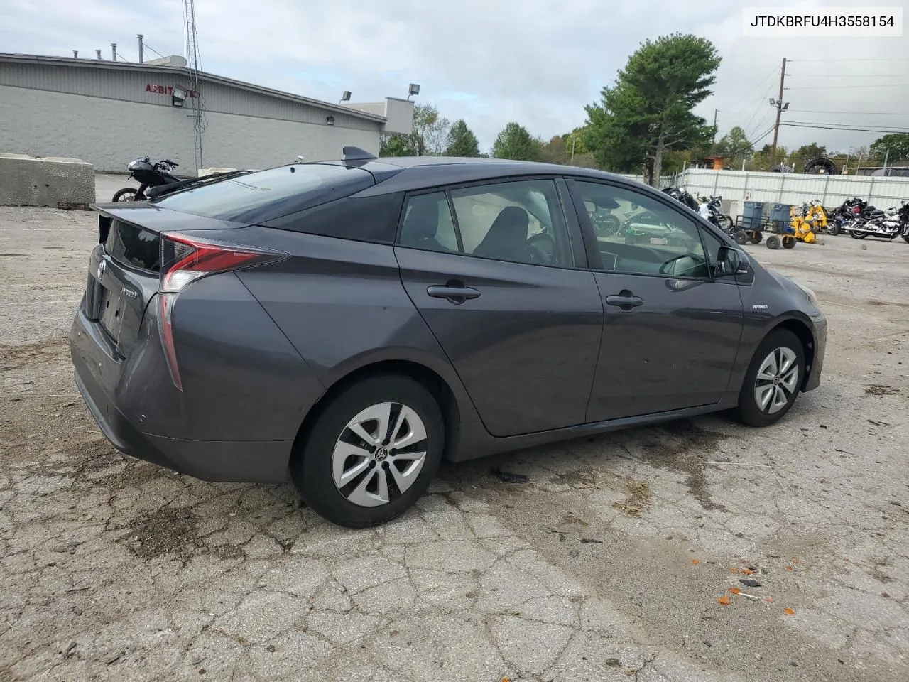 2017 Toyota Prius VIN: JTDKBRFU4H3558154 Lot: 73614384