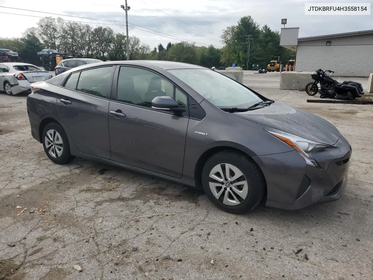 2017 Toyota Prius VIN: JTDKBRFU4H3558154 Lot: 73614384