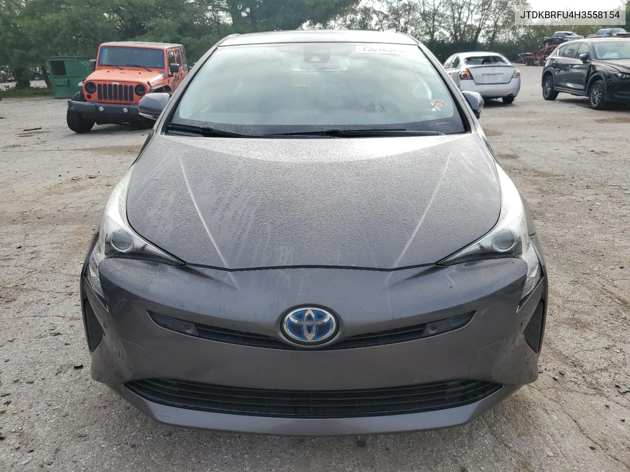 2017 Toyota Prius VIN: JTDKBRFU4H3558154 Lot: 73614384