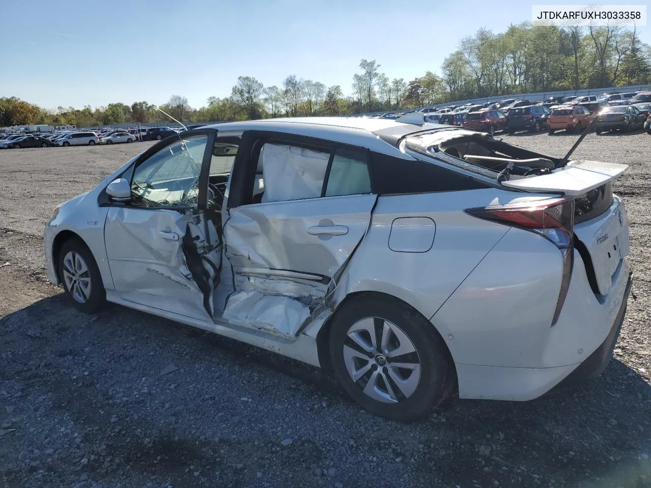 2017 Toyota Prius VIN: JTDKARFUXH3033358 Lot: 73666424