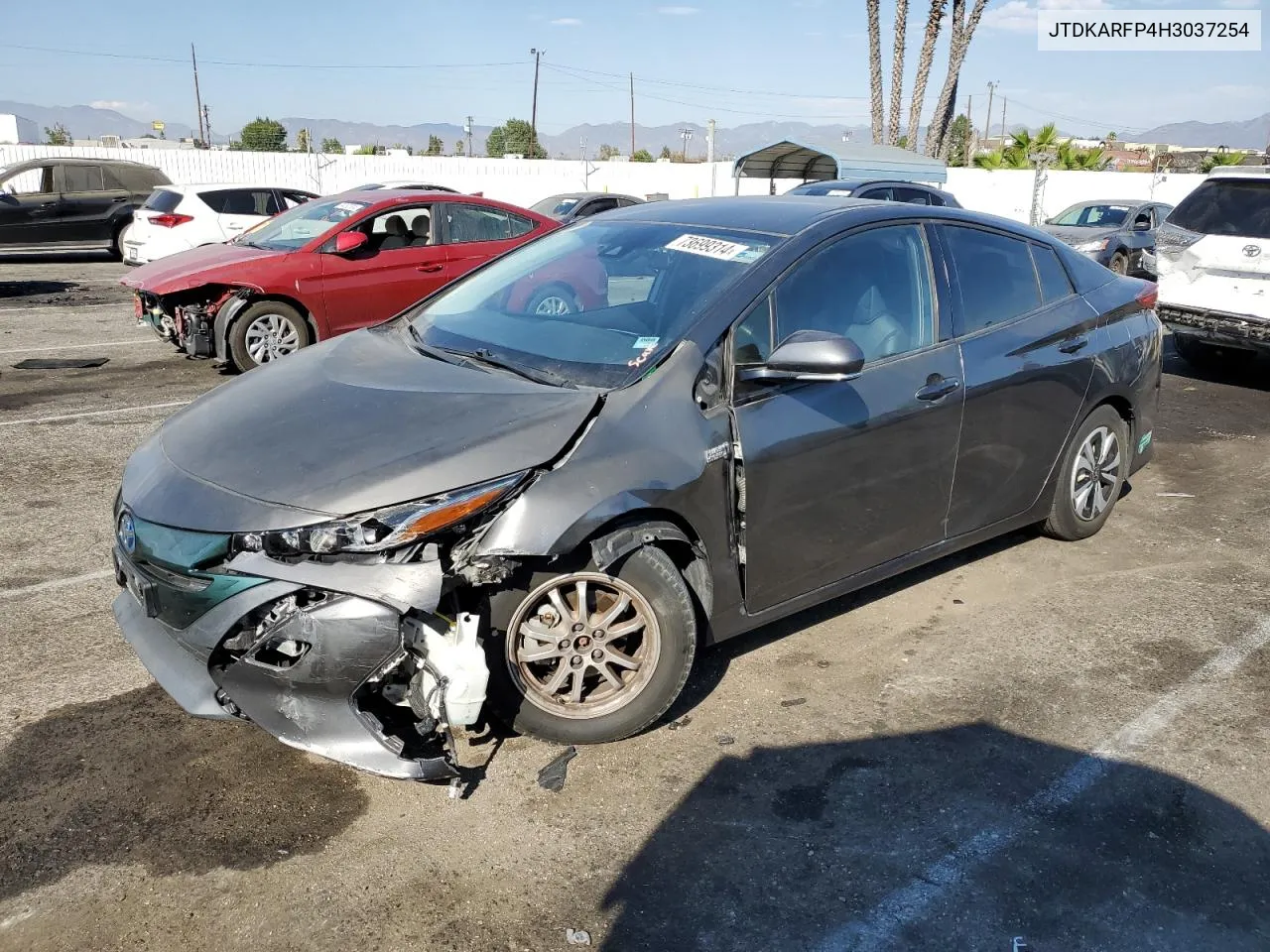 2017 Toyota Prius Prime VIN: JTDKARFP4H3037254 Lot: 73699314