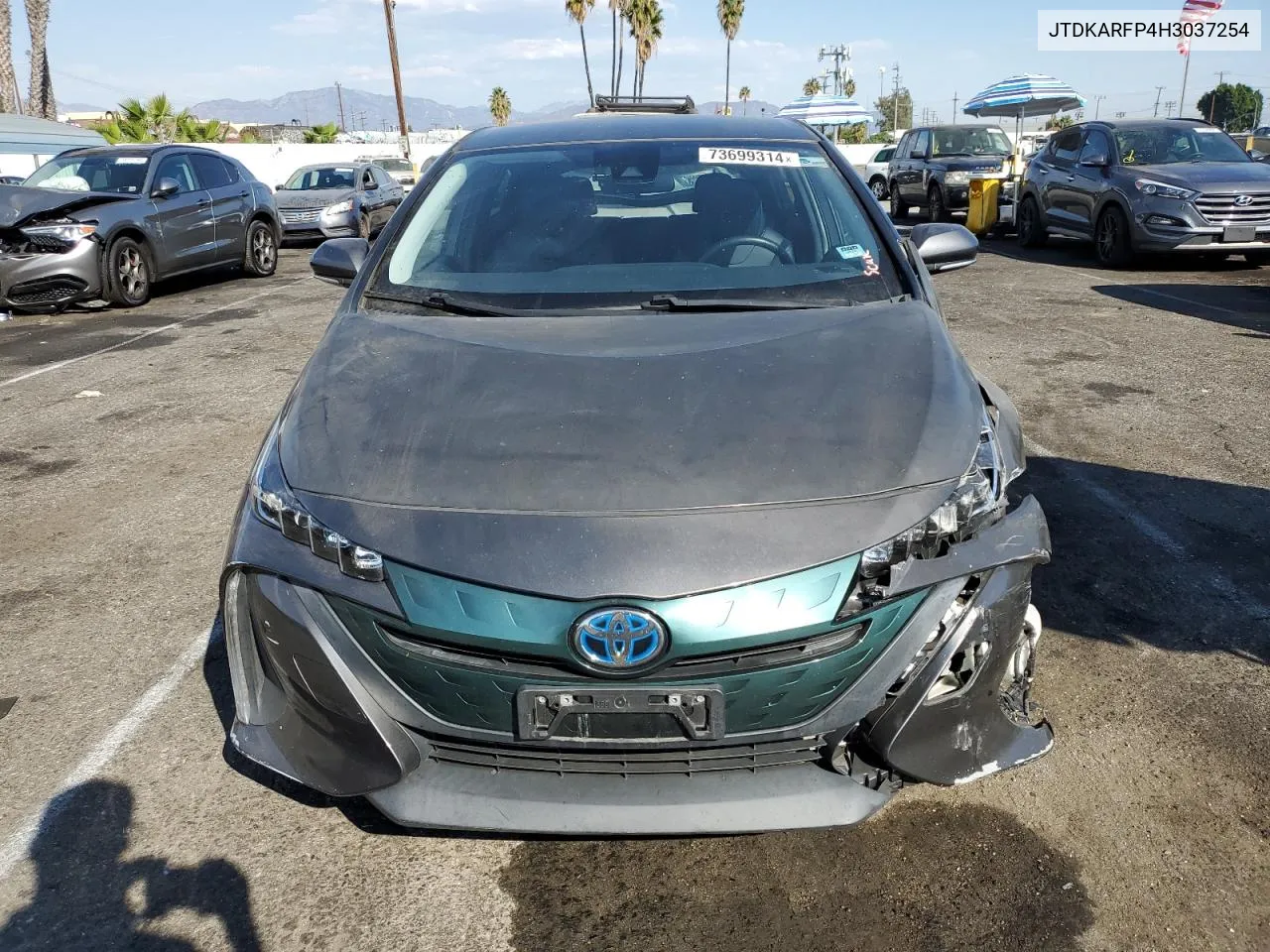 2017 Toyota Prius Prime VIN: JTDKARFP4H3037254 Lot: 73699314