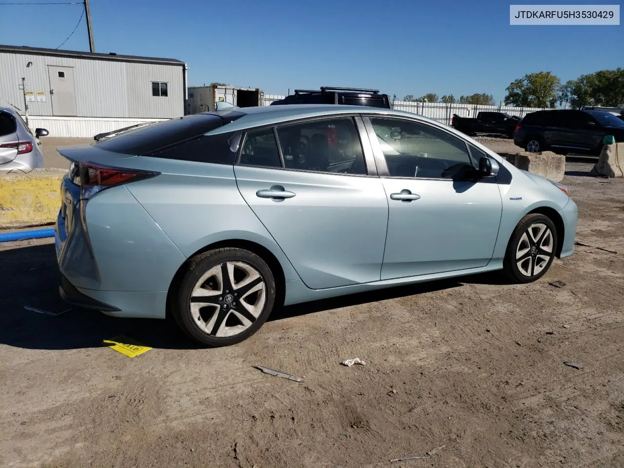 2017 Toyota Prius VIN: JTDKARFU5H3530429 Lot: 73763894