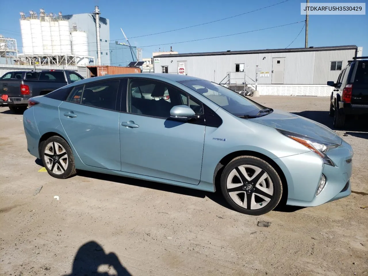 2017 Toyota Prius VIN: JTDKARFU5H3530429 Lot: 73763894