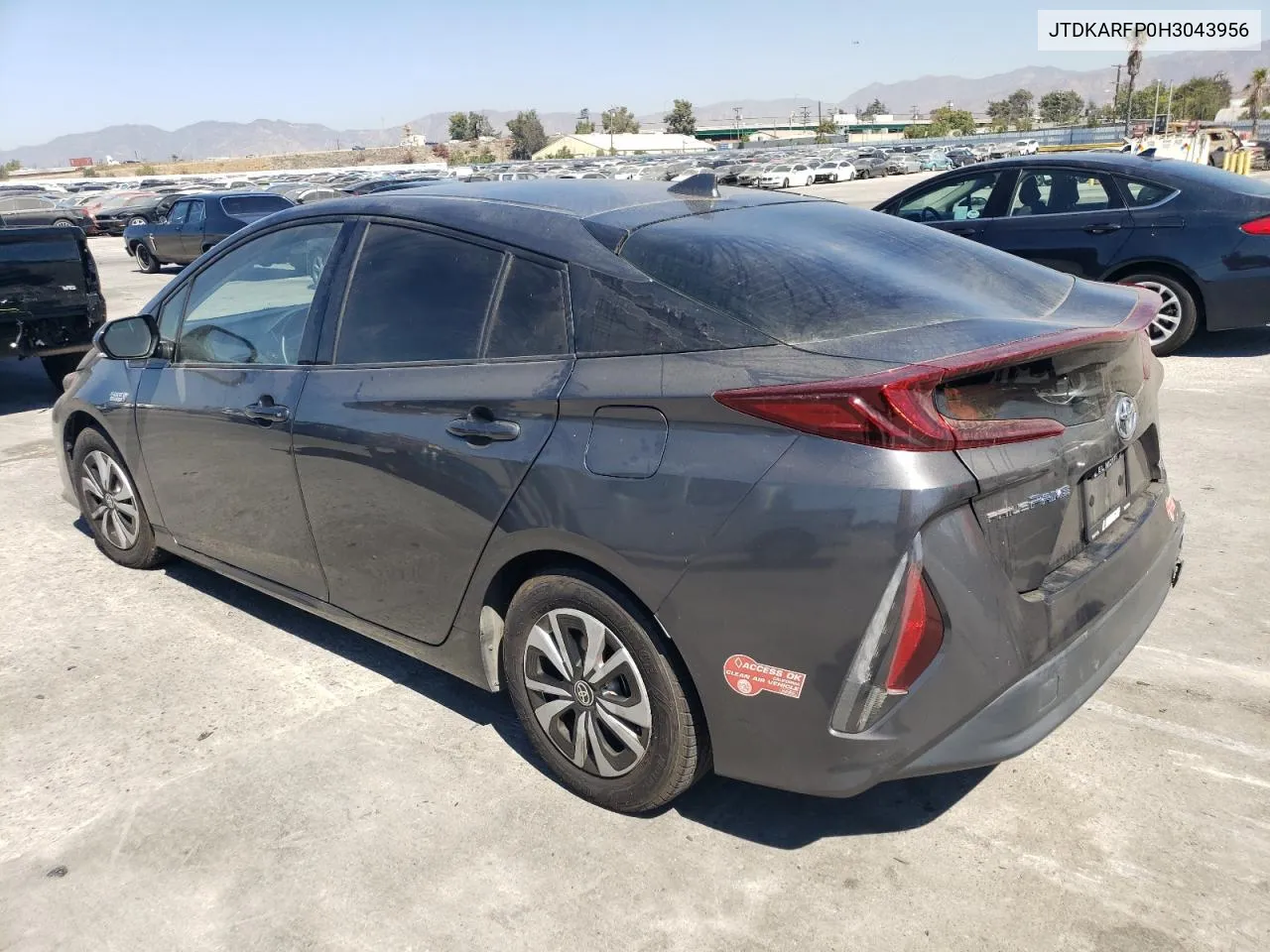 2017 Toyota Prius Prime VIN: JTDKARFP0H3043956 Lot: 73833784