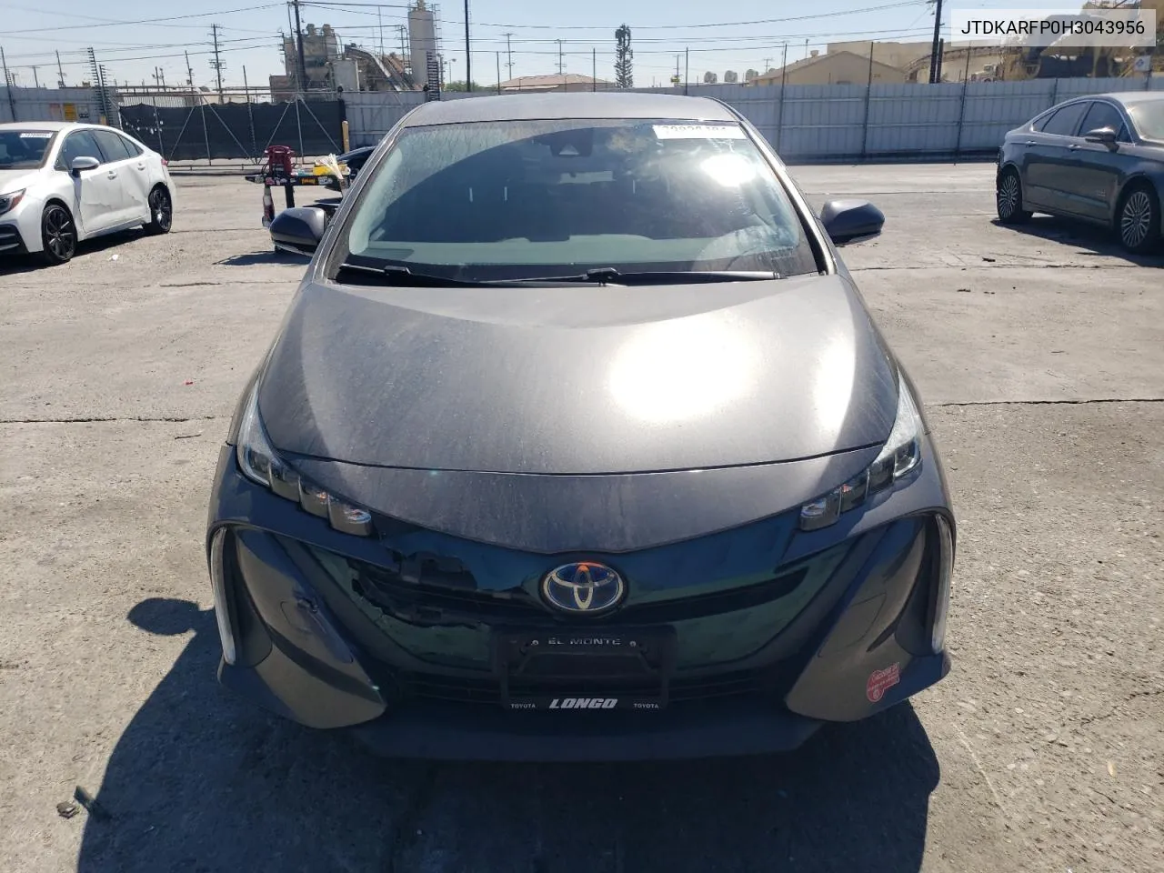 2017 Toyota Prius Prime VIN: JTDKARFP0H3043956 Lot: 73833784