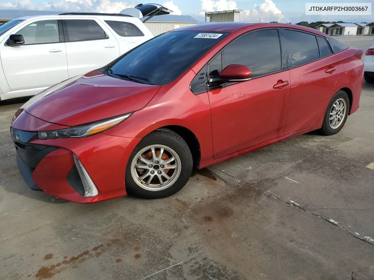 2017 Toyota Prius Prime VIN: JTDKARFP2H3003667 Lot: 73881434