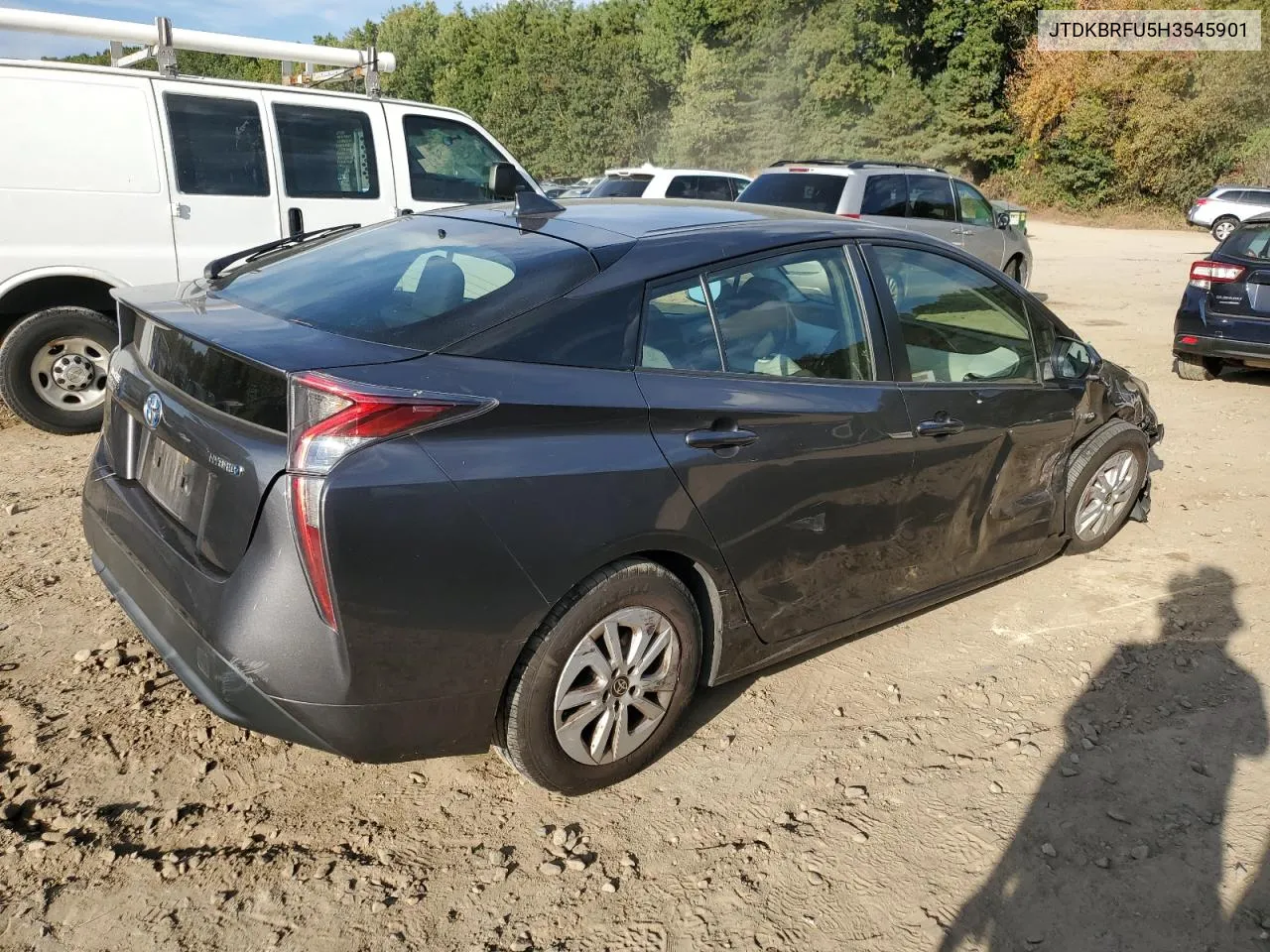 2017 Toyota Prius VIN: JTDKBRFU5H3545901 Lot: 73933114