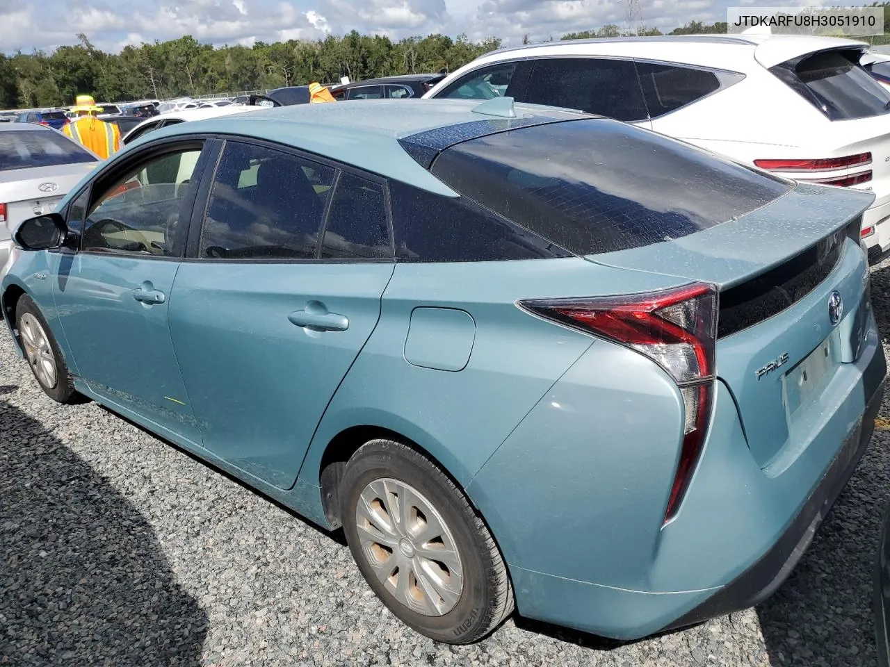 2017 Toyota Prius VIN: JTDKARFU8H3051910 Lot: 73983394