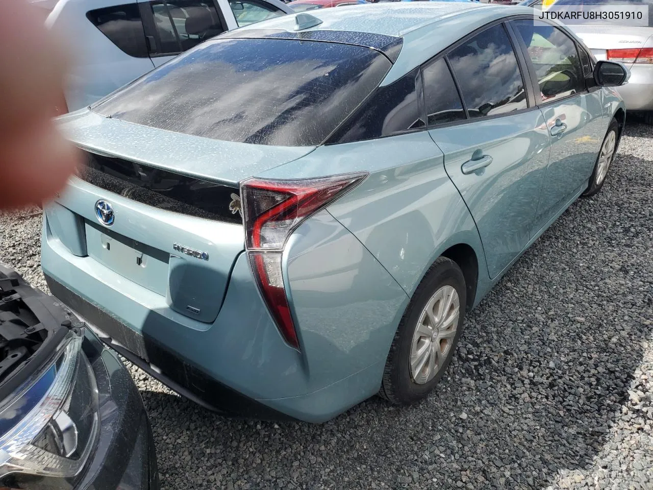 2017 Toyota Prius VIN: JTDKARFU8H3051910 Lot: 73983394