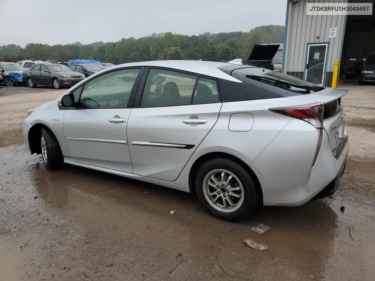 2017 Toyota Prius VIN: JTDKBRFU1H3043497 Lot: 74049124