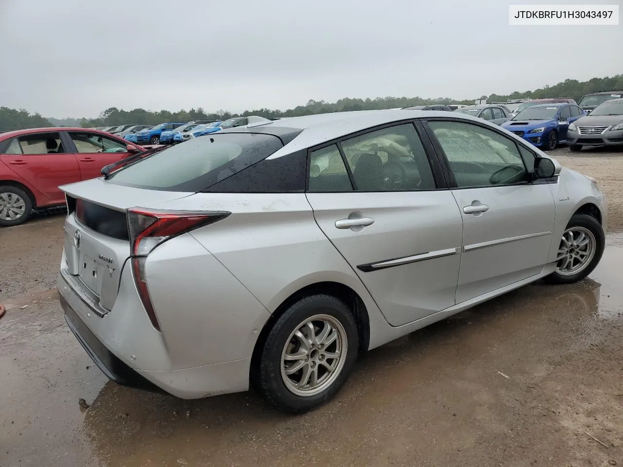 2017 Toyota Prius VIN: JTDKBRFU1H3043497 Lot: 74049124