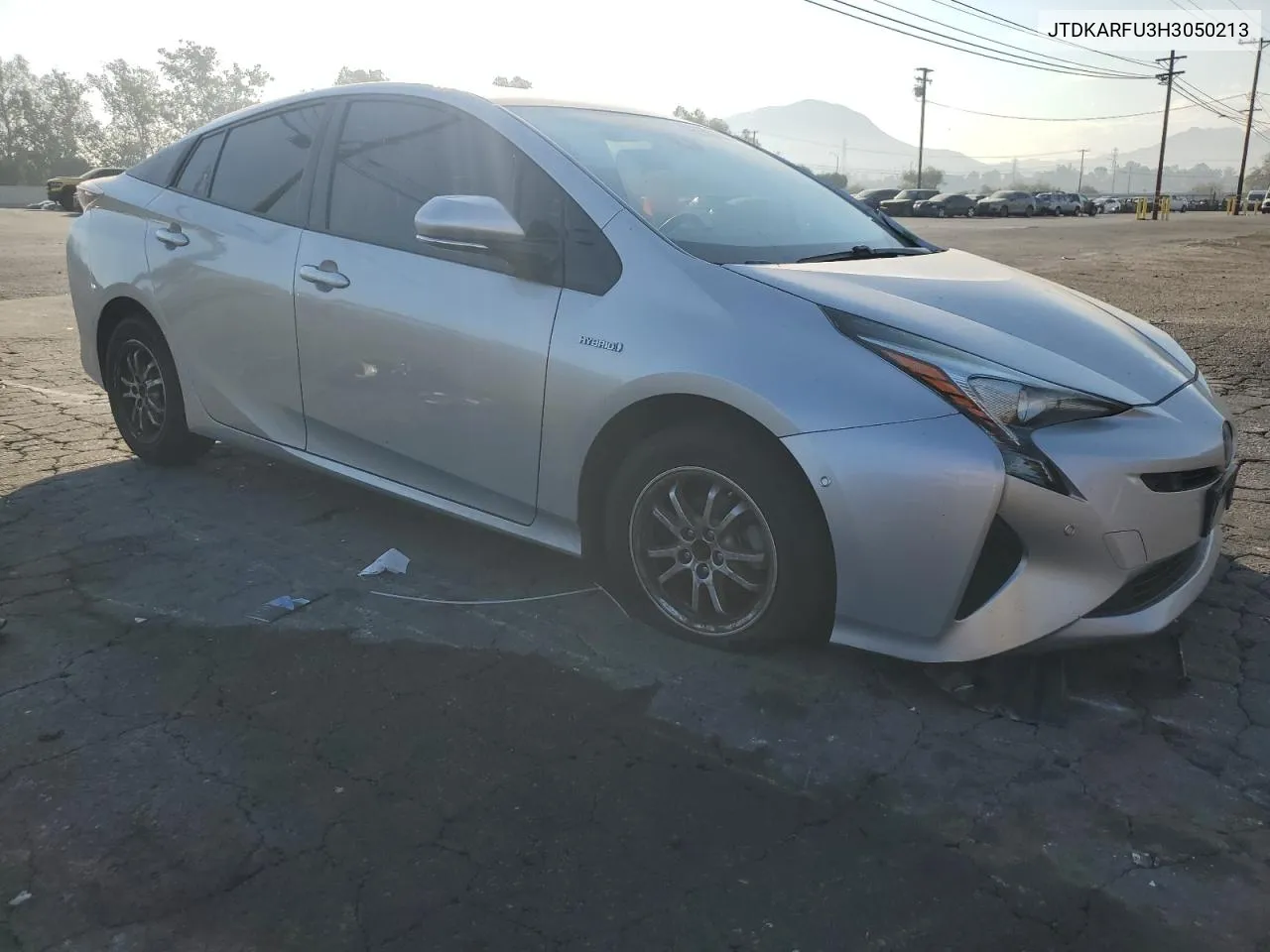 2017 Toyota Prius VIN: JTDKARFU3H3050213 Lot: 74233454