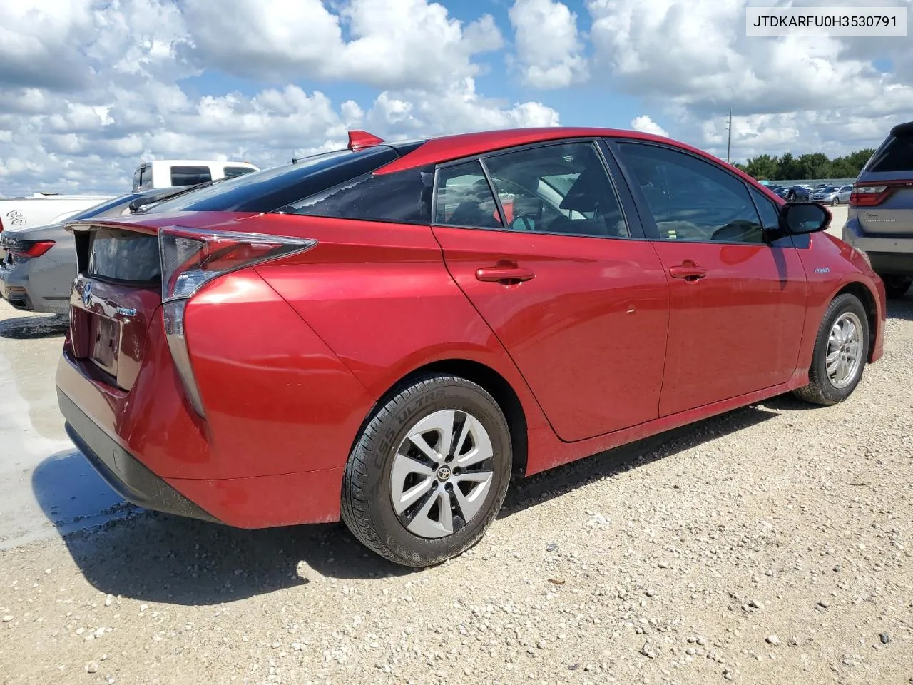 2017 Toyota Prius VIN: JTDKARFU0H3530791 Lot: 74263094