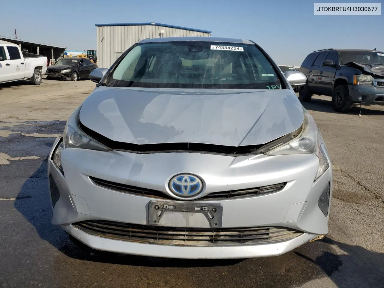 2017 Toyota Prius VIN: JTDKBRFU4H3030677 Lot: 74384254