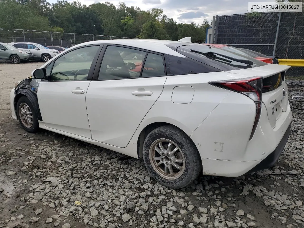 2017 Toyota Prius VIN: JTDKARFU6H3045667 Lot: 74437464