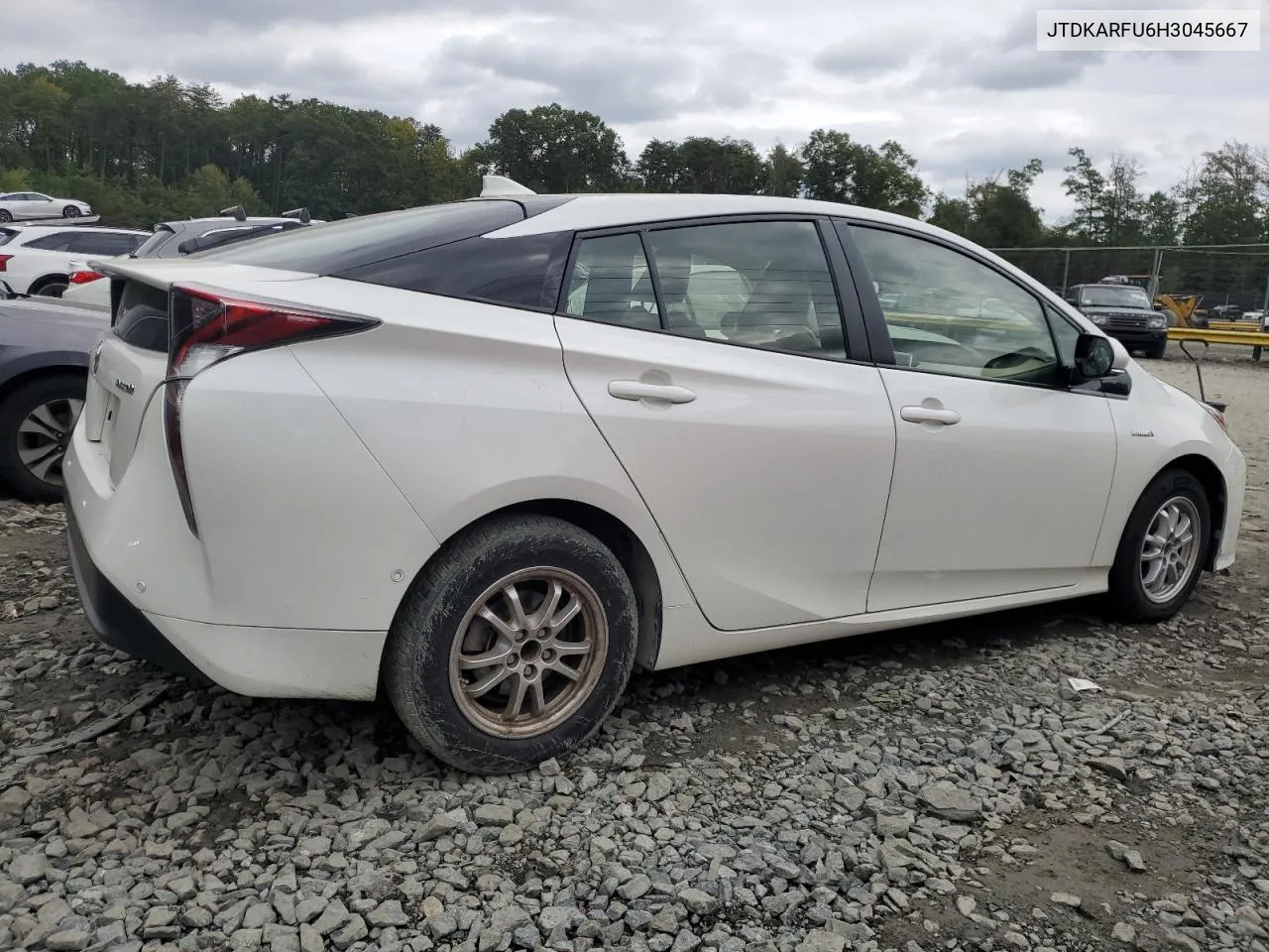 2017 Toyota Prius VIN: JTDKARFU6H3045667 Lot: 74437464