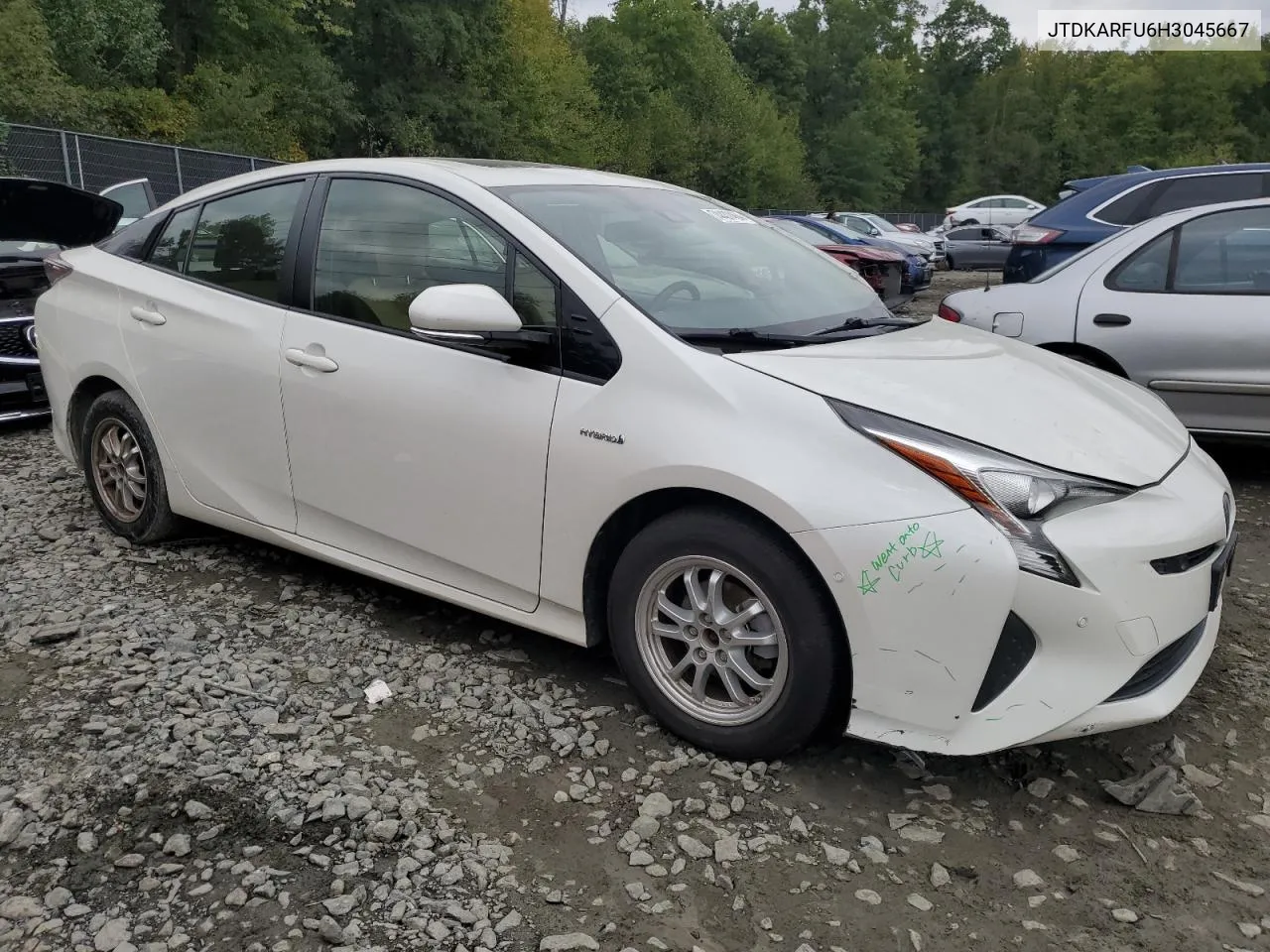 2017 Toyota Prius VIN: JTDKARFU6H3045667 Lot: 74437464