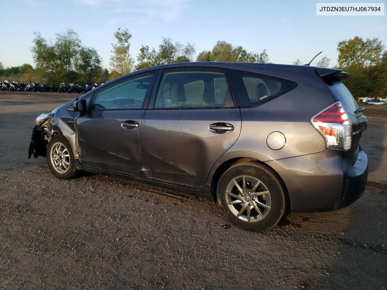 2017 Toyota Prius V VIN: JTDZN3EU7HJ067934 Lot: 74450774