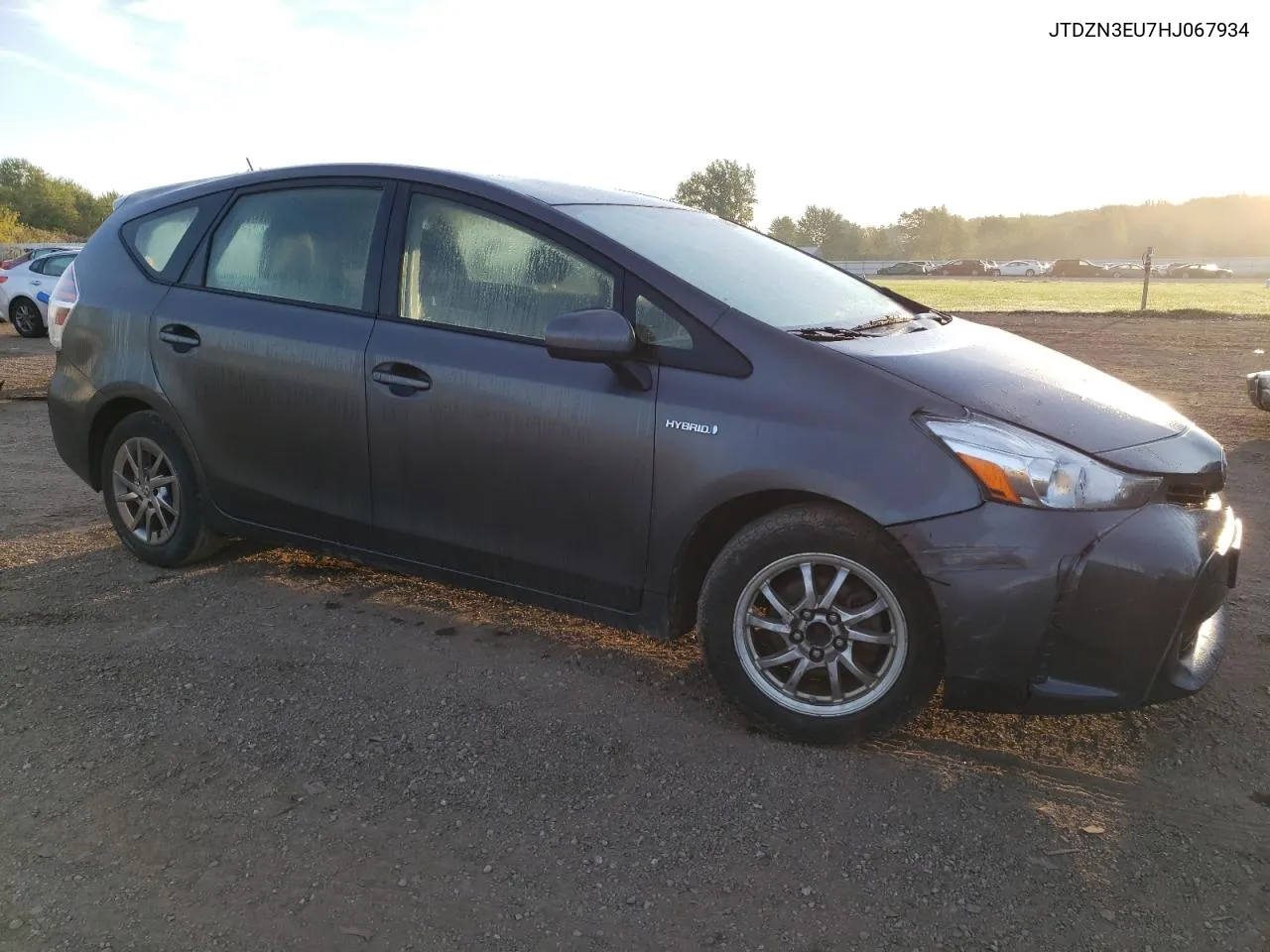 2017 Toyota Prius V VIN: JTDZN3EU7HJ067934 Lot: 74450774