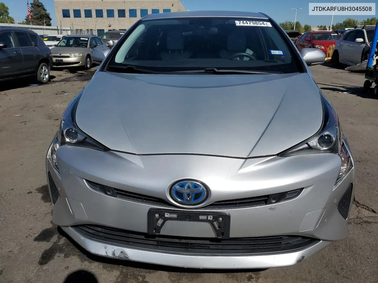 2017 Toyota Prius VIN: JTDKARFU8H3045508 Lot: 74479854